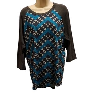 Lula Roe Womens Baseball‎ T-shirt